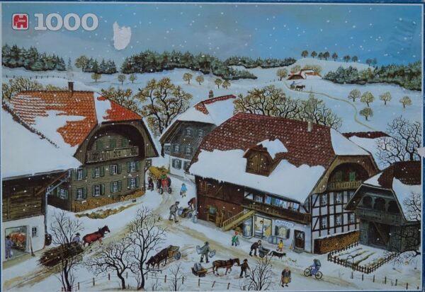 Winters Dorpstafereel