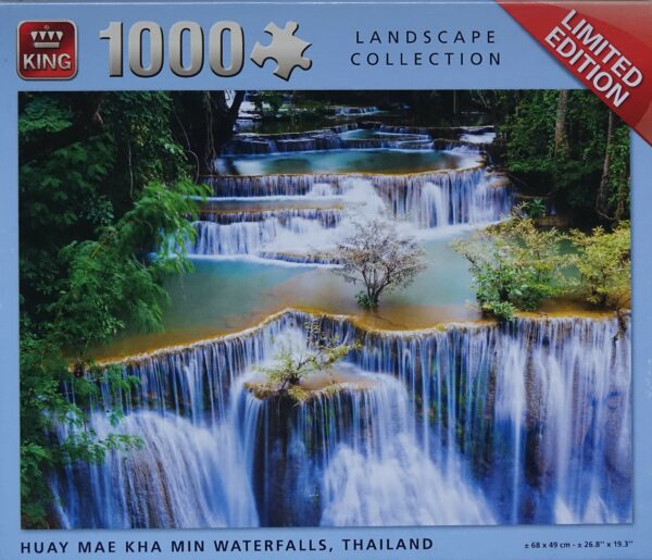 Huay Mae Kha Min Watervallen