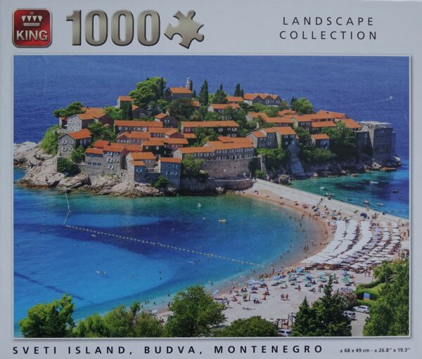 Sveti Island, Montenegro (nieuw in cellofaan)