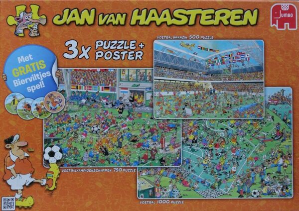 JvH: Voetbalwaanzin (500), Voetbalkampioenschappen (750) en Voetbal (1000)