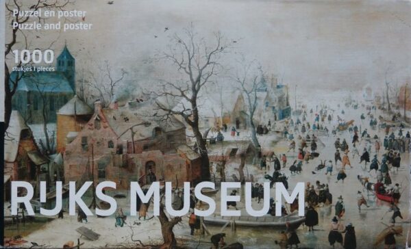 H. Avercamp: Winterlandschap met Schaatsers