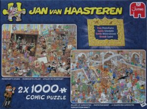 JvH: 2x 1000 Rembrandt's Atelier, Rariteitenkabinet