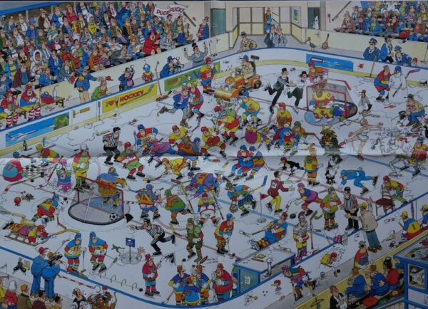 JVH: IJshockey (in gripzak met poster)