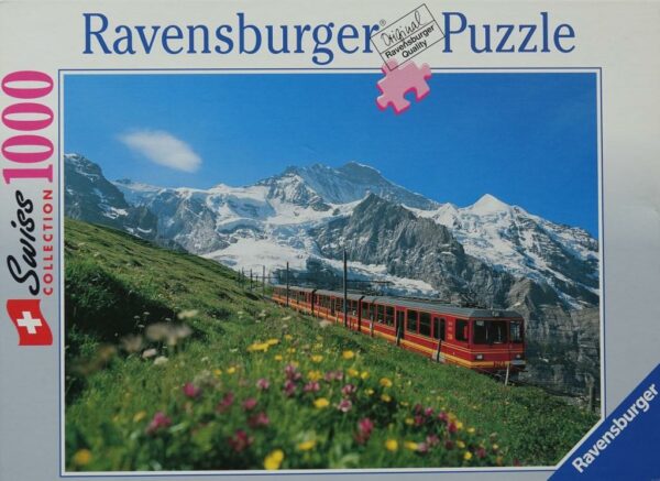 Bergtrein bij de Jungfrau