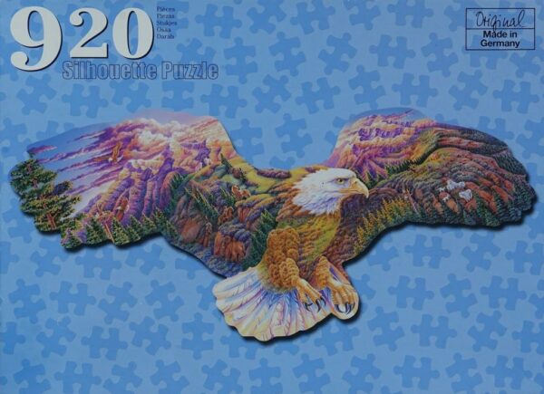 Adelaar (silhouet puzzel)