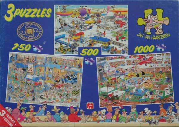 JvH: Busy Airport 500, The Big Leak 750, Sports Day 1000