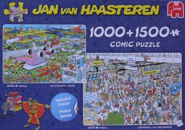 JVH: De Vliegshow (1000), Vertrekhal (1500)