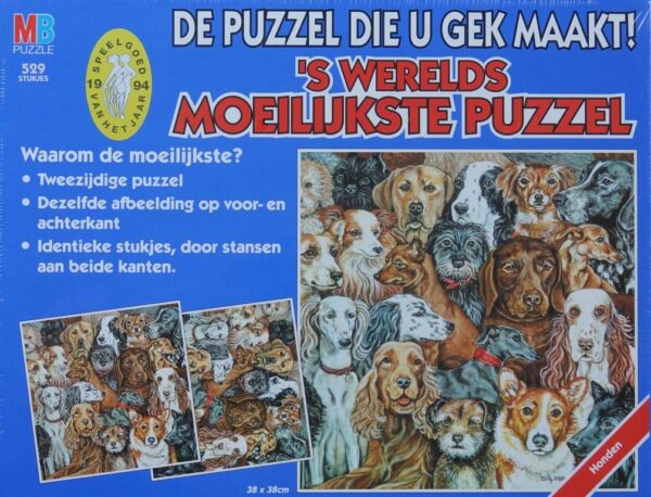De puzzel die u gek maakt: Honden (nieuw in cellofaan)