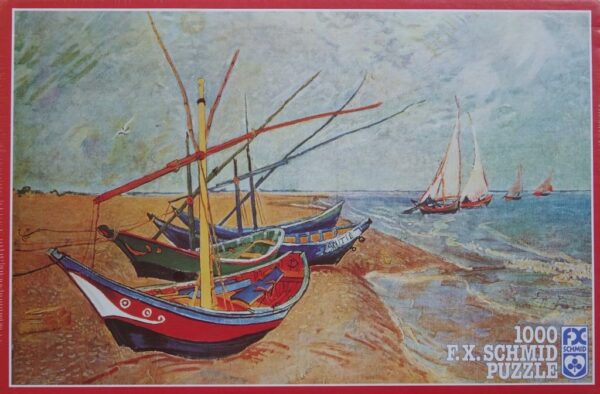 V. van Gogh: Zeilboot in Saintes-Maries