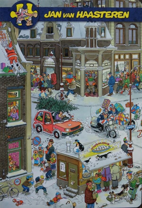 JvH: 2x1000 Het Kerstdiner, De Kerstbomenmarkt (met platenboek) - Afbeelding 2