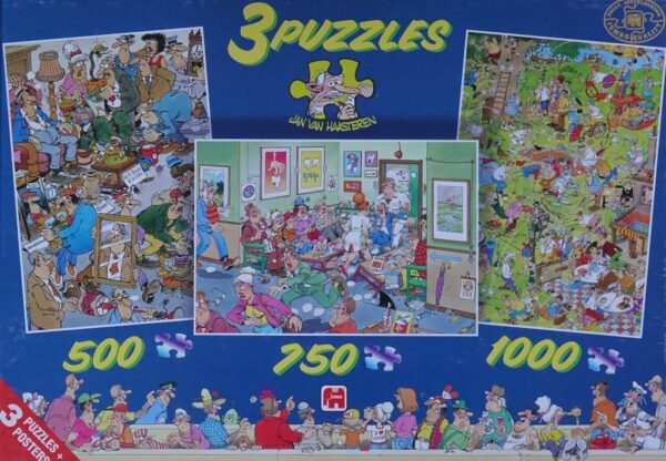 JvH: Flea Market (500), At the Dentist (750), Golf (1000)