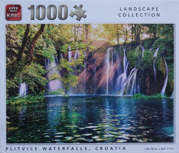 Plitvice waterfalls, Croatia (nieuw in cellofaan)