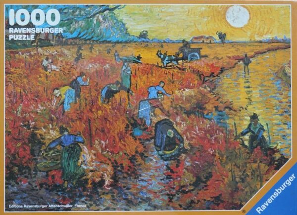 V. van Gogh: De rode wijngaarden van Arlès (nieuw in cellofaan)