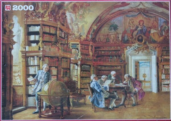 J.Hamza: In de Bibliotheek (nieuw in cellofaan)