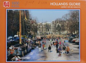 IJspret op de gracht