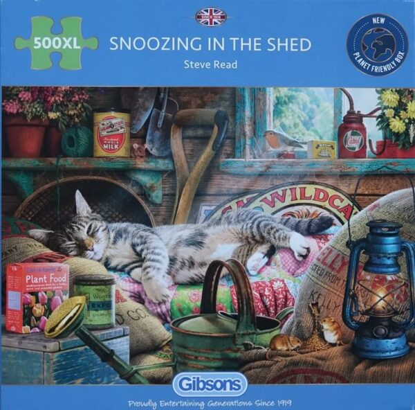 Snoozing in the Shed