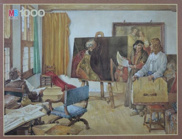 J.Isings: Rembrandt's Studio 1665 (nieuw in cellofaan)