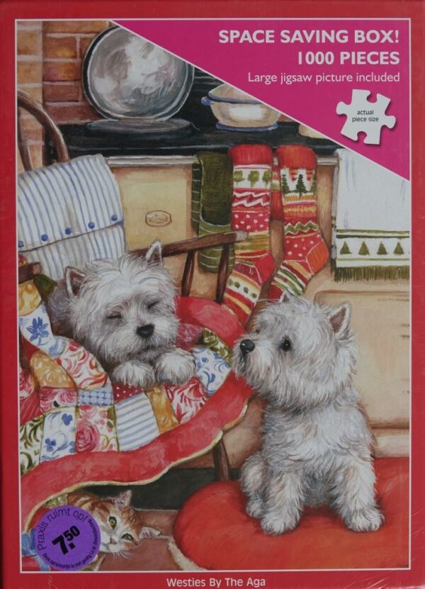 Westies by the Aga (nieuw in cellofaan)