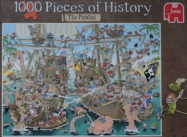 1000 Pieces of History: De Piraten