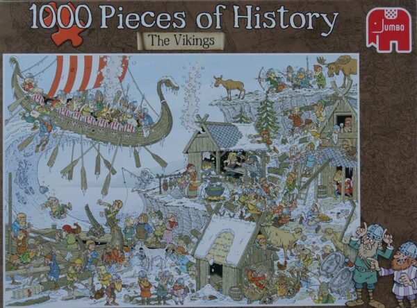 1000 Pieces of History: De Vikingen