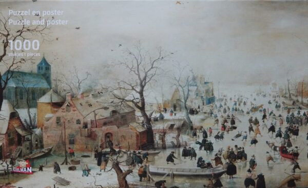 H. Avercamp: Winterlandschap met Schaatsers