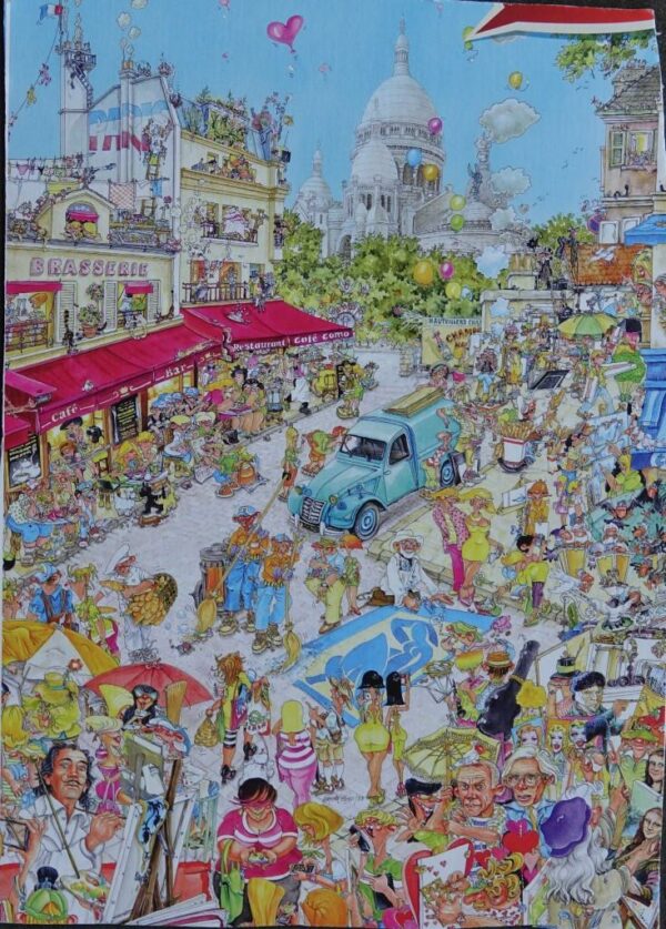 Paris, Mont Martre (nieuw zonder doos)