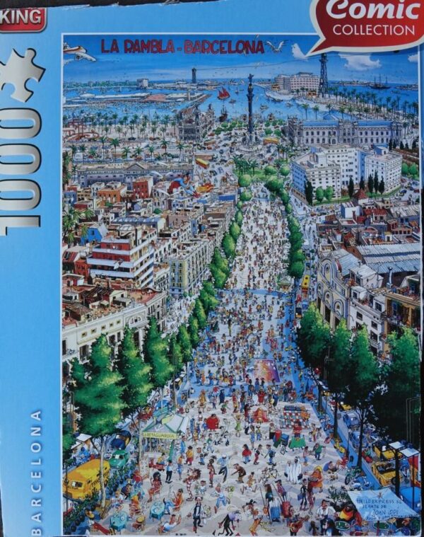 Barcelona, La Rambla (nieuw zonder doos)