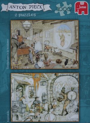 A. Pieck: 2x1000 Toverlantaarn en Koperen Ko