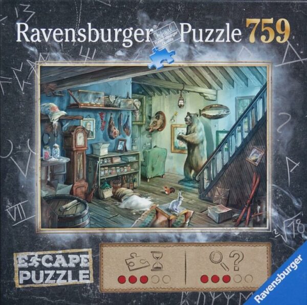 Escape puzzel: In de Griezelkelder