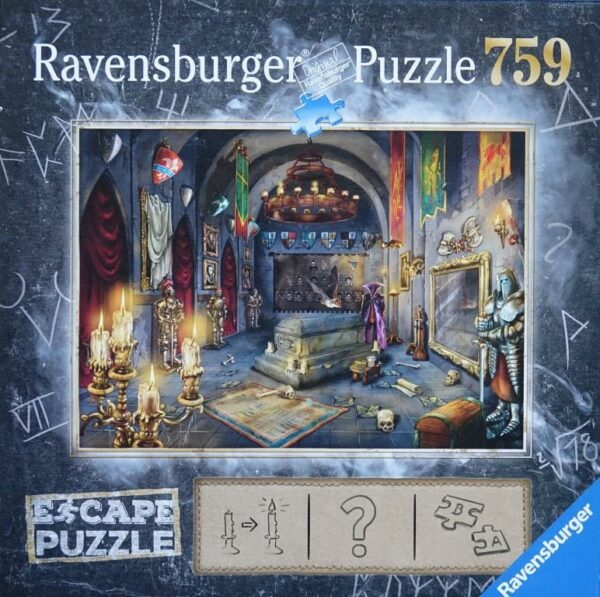 Escape puzzel: In het Vampierenslot