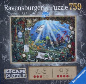 Escape puzzel: In de Onderzeeër