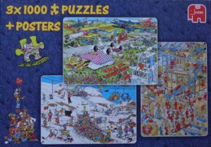 JvH: 3x1000: Busy Airport, Break a Leg, International Parcels