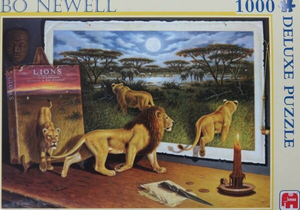 B. Newell: Leeuwen (nieuw zonder doos)