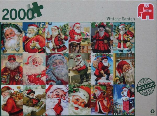 Vintage Santa's