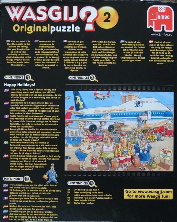 wasgij?Original#2: Happy Holidays (nieuw zonder doos)