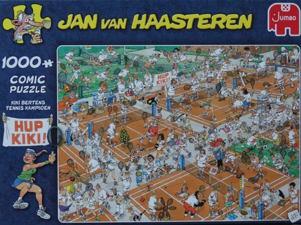 JvH: Kiki Bartens Tenniskampioen