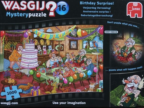 Wasgij?Mystery#16: Verjaardag Verassing!
