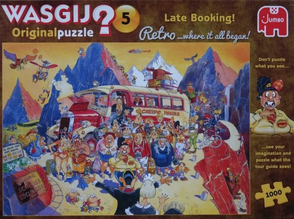 Wasgij?Original#5: Last-minute boeking! (Retro)