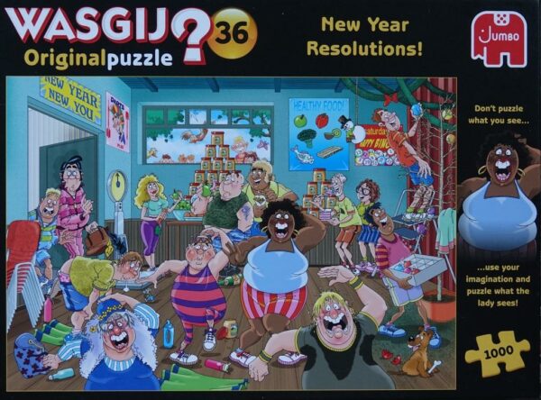 Wasgij?Original#36: Goede Voornemens!