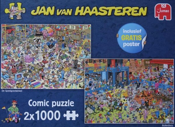JvH: 2x1000: De Speelgoedwinkel en Rollerdisco (nog nieuw)