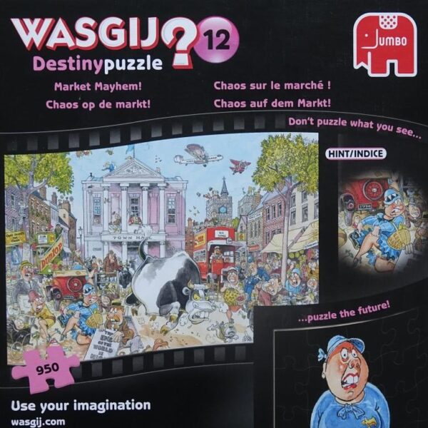 Wasgij?Destiny#12: Chaos op de Markt!