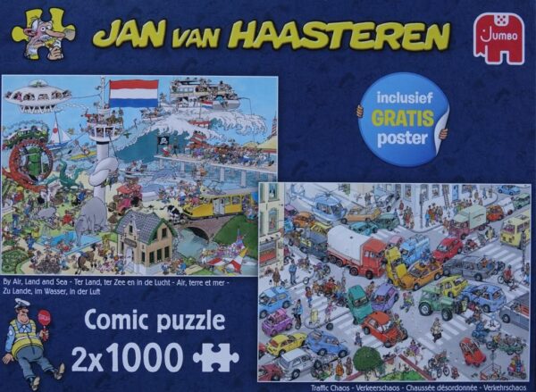 JvH: 2x1000 Te land, ter zee en in de lucht & Verkeerschaos