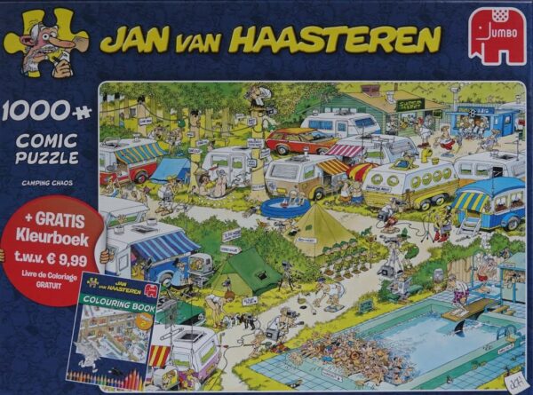 JvH: Camping Chaos (met kleurboek)