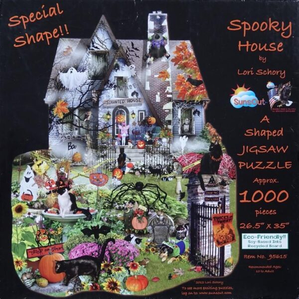 Spooky House (contourpuzzel)