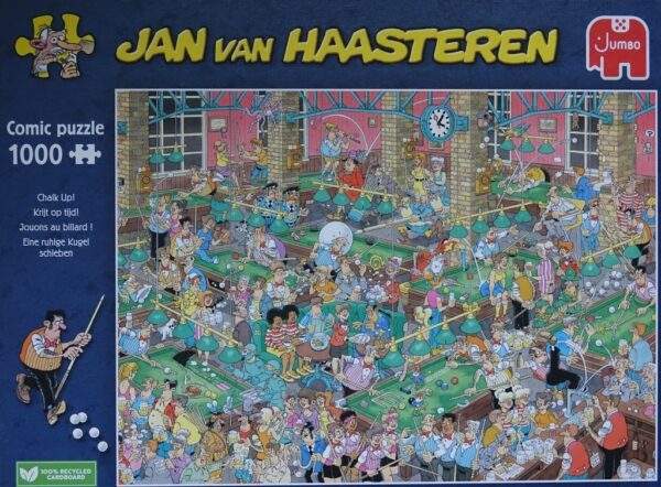 JVH: Krijt op tijd! (nieuw met plakkers)