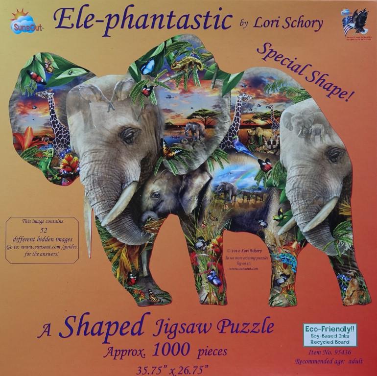 Ele-phantastic (contourpuzzel)