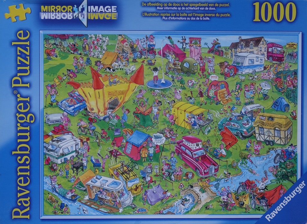 Mirror Puzzel: Op de Camping