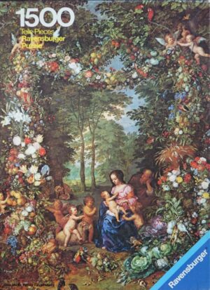 Voorstelling in een Bloemenkrans