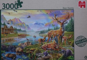 Hertenfamilie (nieuw in cellofaan)