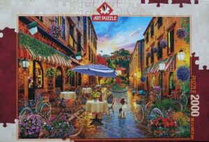 Biking through Italy